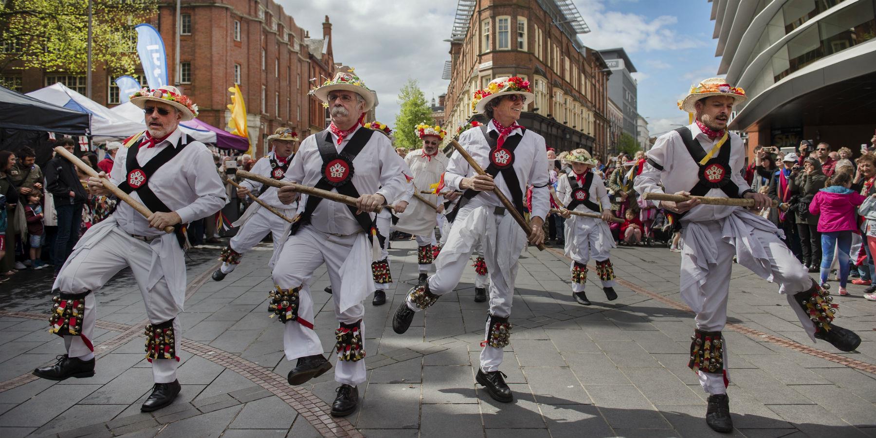 St Festival activities, music and beer COOL AS LEICESTER
